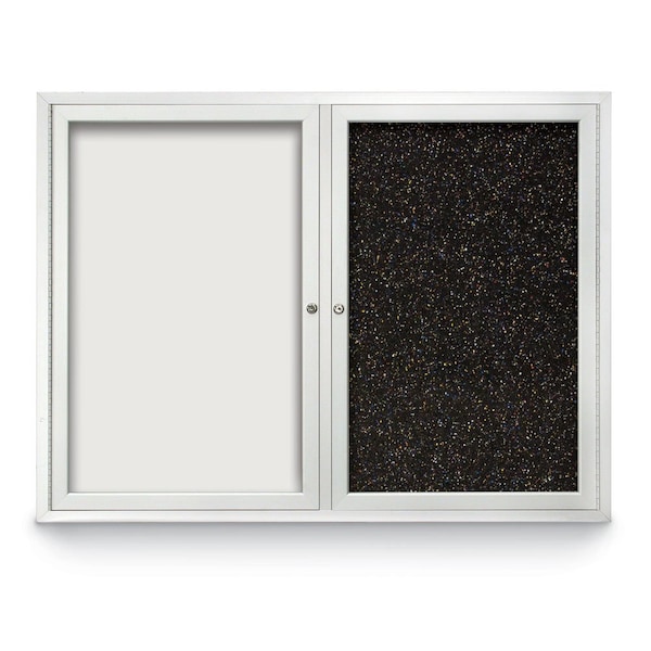 Corkboard, Buff/Black, 72" x 48"